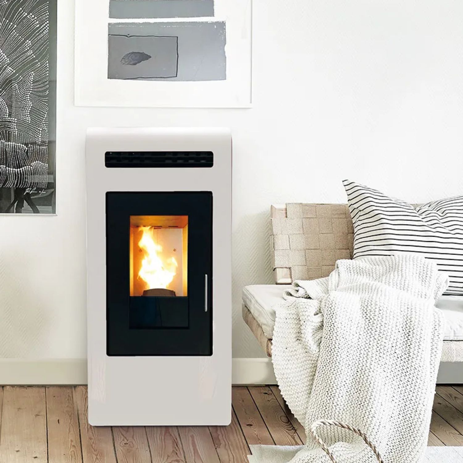 Artel Cayenne 10 Pellet Fireplace • Metelerkamps