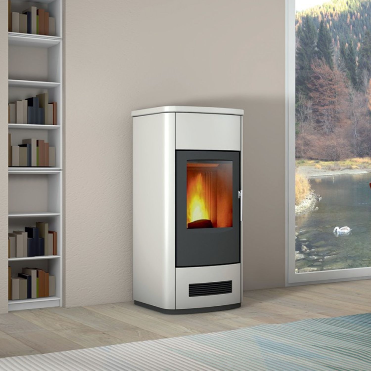 Piazzetta Pellet P163 Fireplace • Metelerkamps